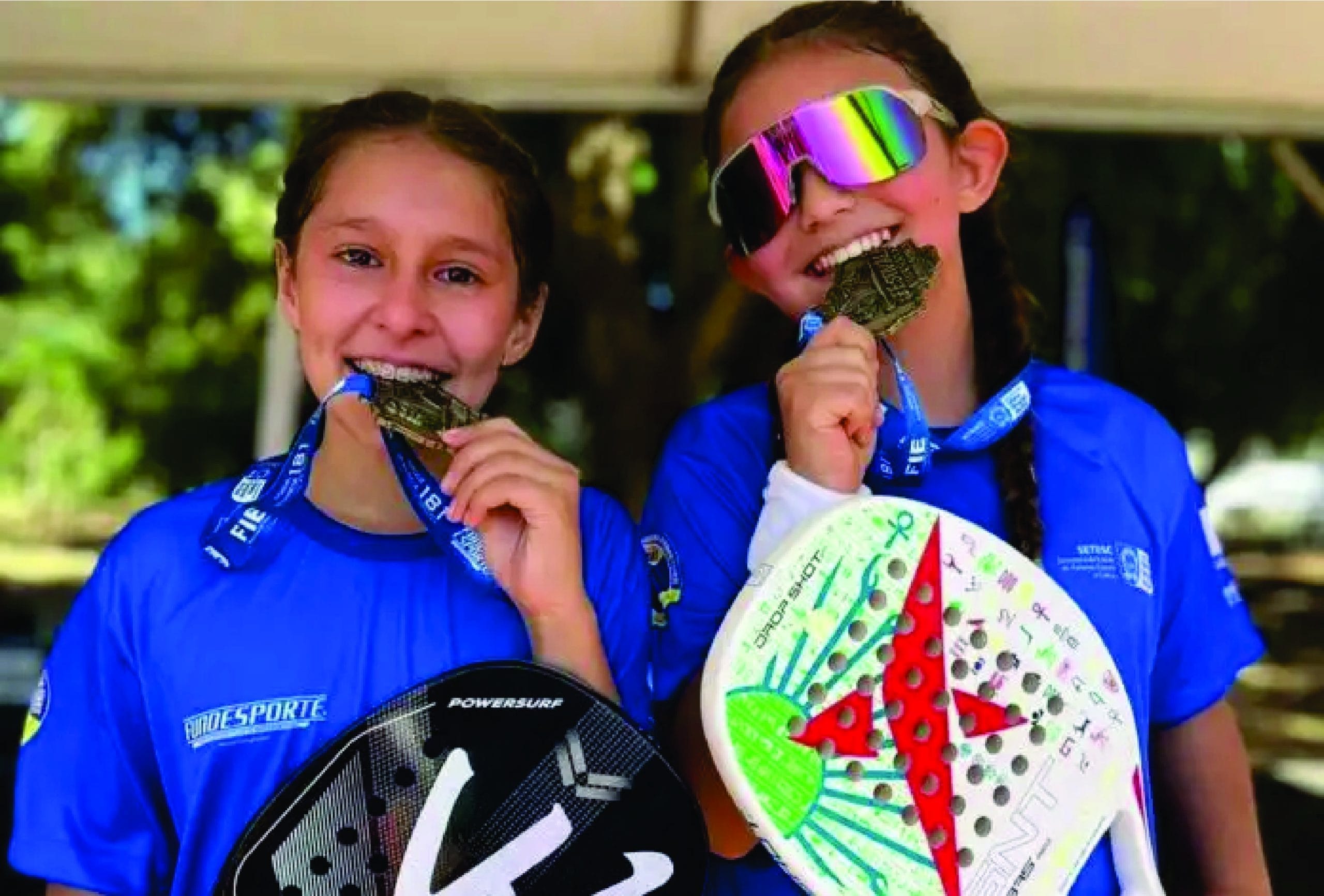 Atletas de Bela Vista representam MS no Campeonato Brasileiro de Beach Tênis, em Vitória