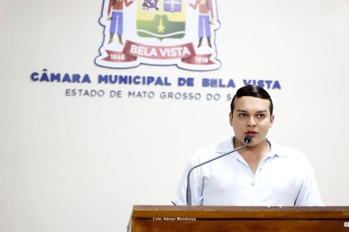 Bela Vista: Mathaus Lino Duarte solicita melhorias na sinalização de trânsito em Bela Vista