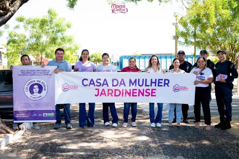Jardim: Blitz Educativa Marca Abertura da Campanha alusiva ao Mês da Mulher em Jardim, Março Delas