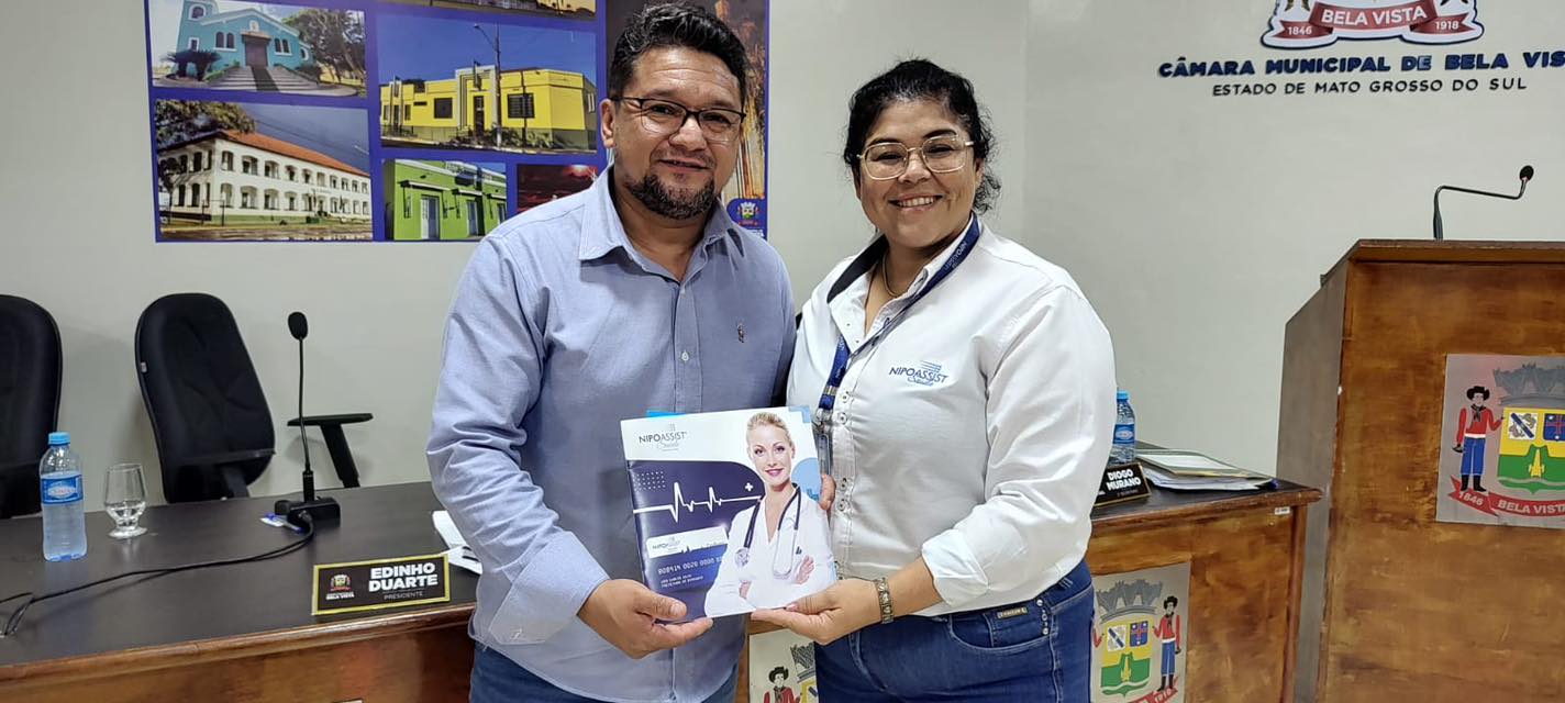 Câmara Municipal de Bela Vista disponibiliza plano de saúde Nipoassist aos funcionários
