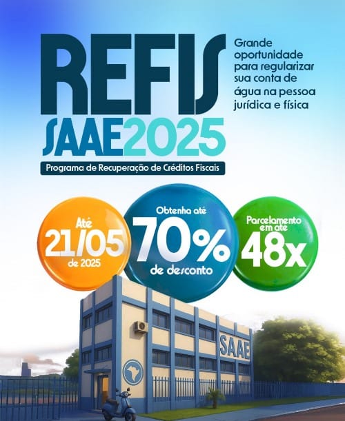 Prefeitura de Bela Vista lança REFIS 2025 para regularização de débitos no SAAE