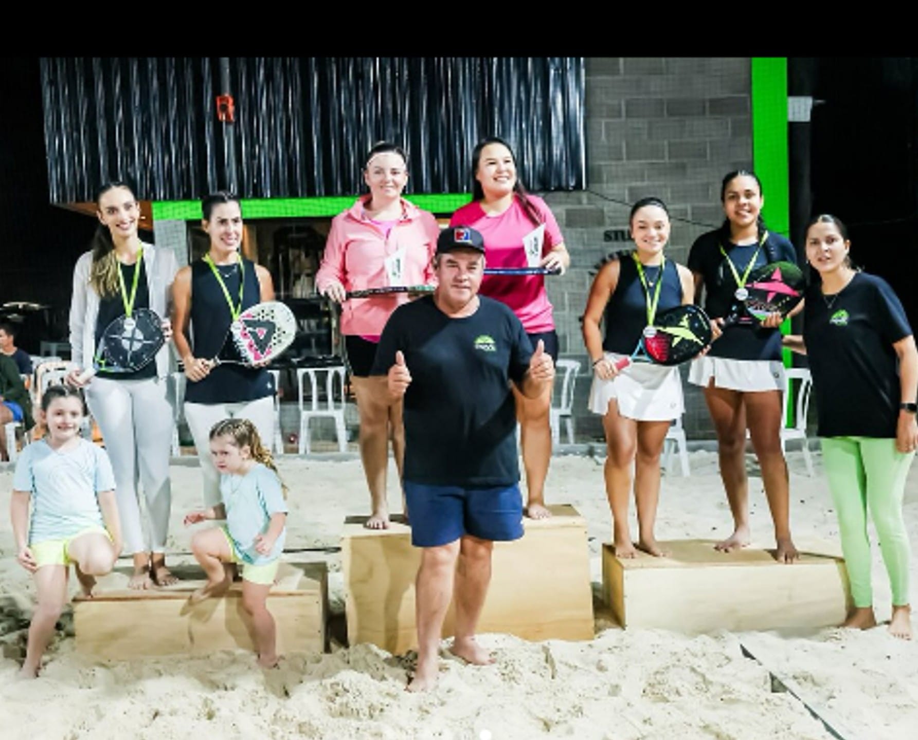 Paraíso Beach Club Realiza o 1º Torneio de Beach Tennis em Bela Vista MS