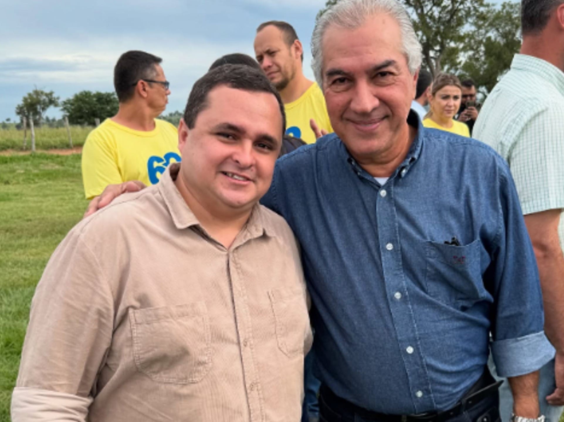 Presidente da Câmara de Bela Vista, Jonathan Torres participa da Celebração dos 60 Anos de Emancipação Política de Caracol