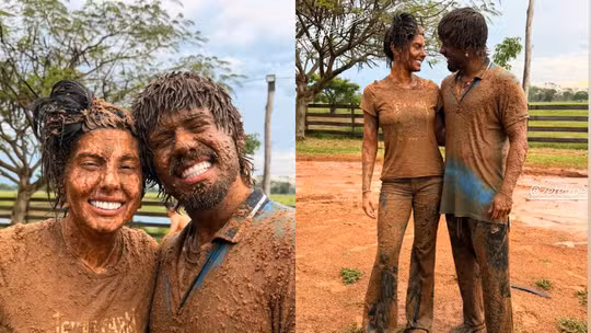 ‘Wakeboard na lama’: Ana Castela se despede de MS com brincadeira em família