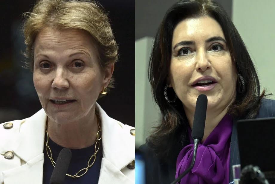 Com Flávio Bolsonaro no páreo, Tereza e Simone ganham força nacionalmente