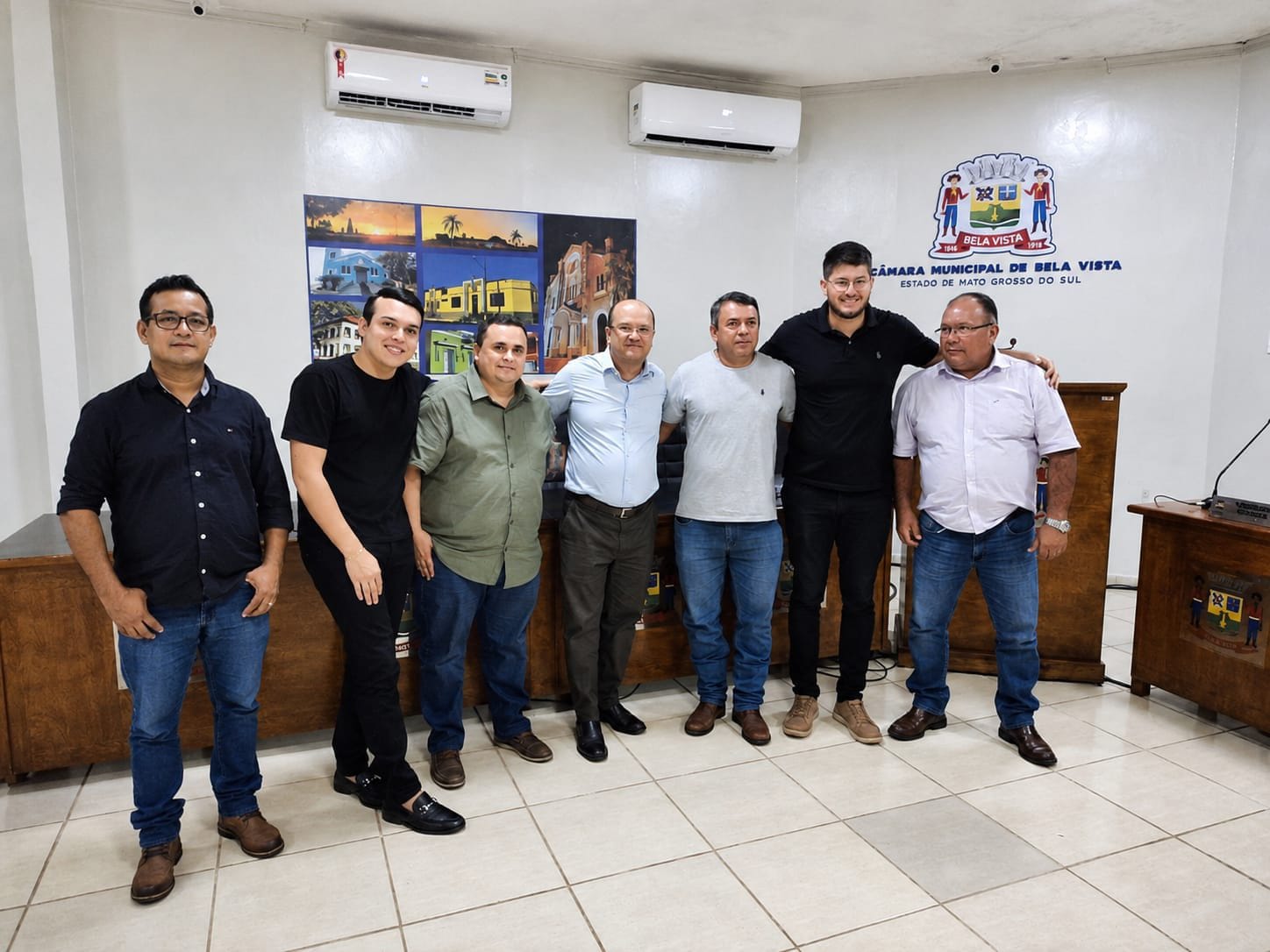 Vice-governador Barbosinha visita Bela Vista e se reúne com vereadores