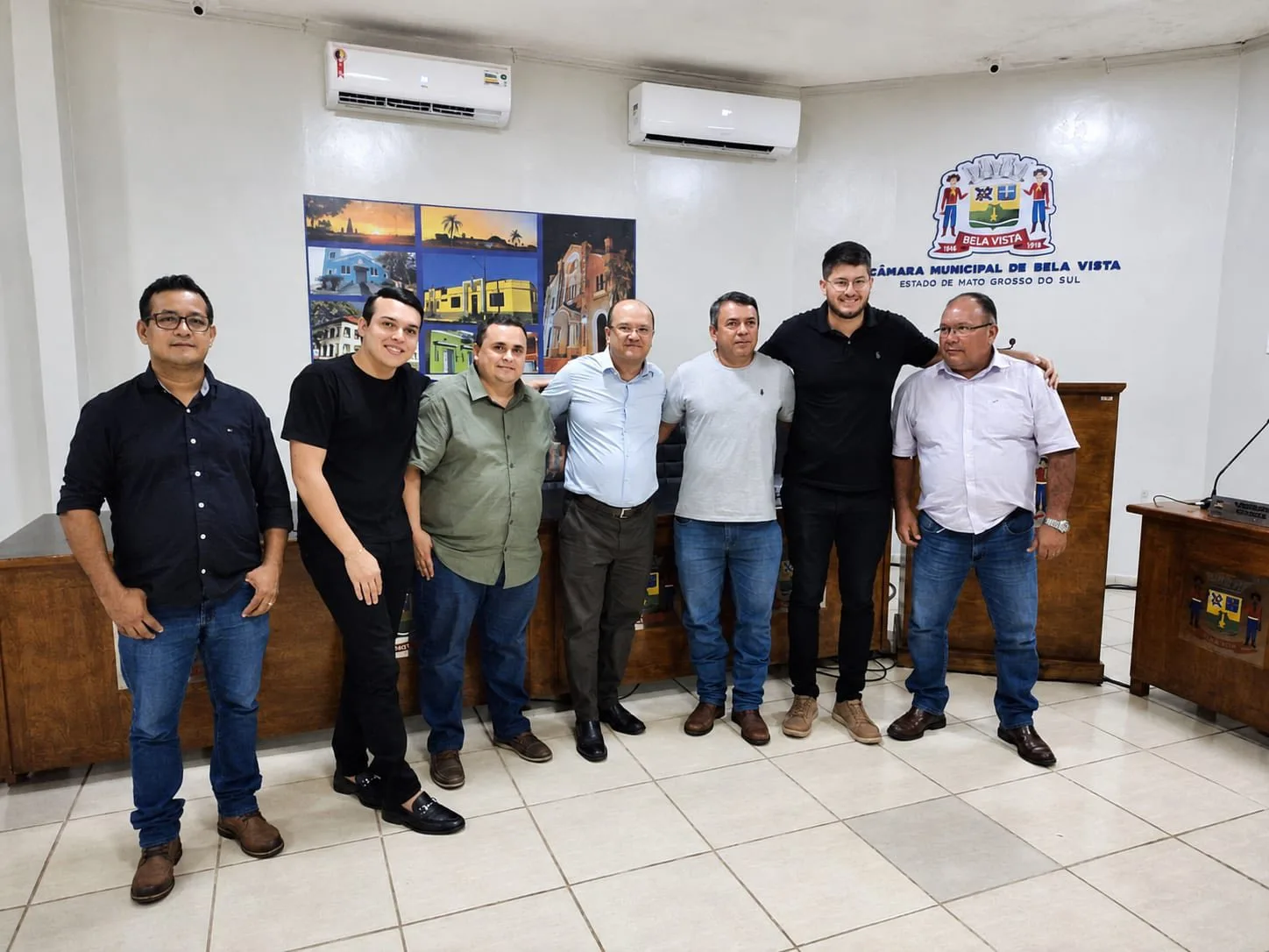 Vice-governador Barbosinha visita Bela Vista e se reúne com vereadores