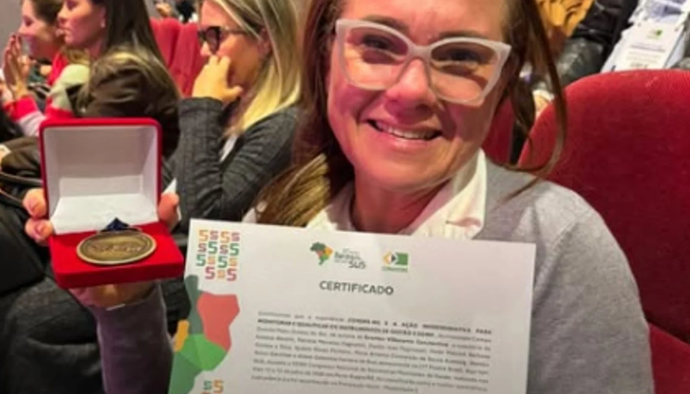 Belavistense Patrícia Zanette conquista premiação nacional na 21ª Mostra Brasil, Aqui Tem SUS